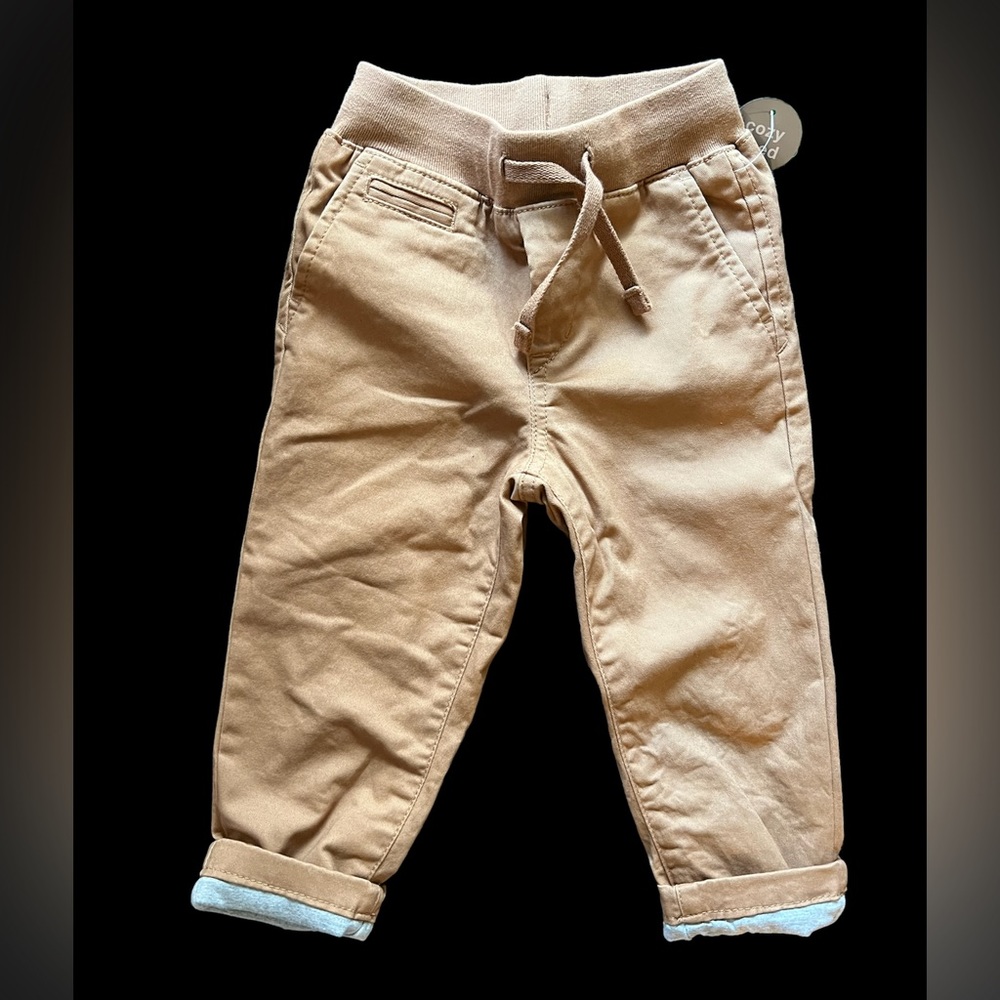 Baby Gap Toddler Lined Khakis with Washwell